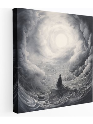 Painted Anarchy Zen Meditasyonu Kanvas Tablo