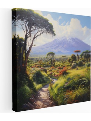 Painted Anarchy Kilimanjaro Huzur Kanvas Tablo, 30X30 cm