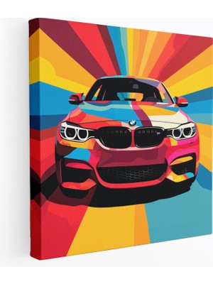 Painted Anarchy Bmw Pop Art Duvar Dekorasyonu