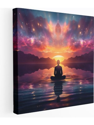 Painted Anarchy Zen Gün Batımı Kanvas Tablo