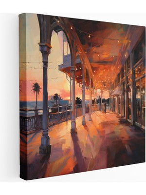 Painted Anarchy Alacakaranlık Pasajı Kanvas Tablo, 30X30 cm