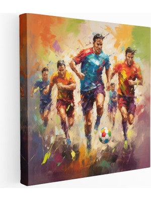 Painted Anarchy Futbolcular Hareket Halinde