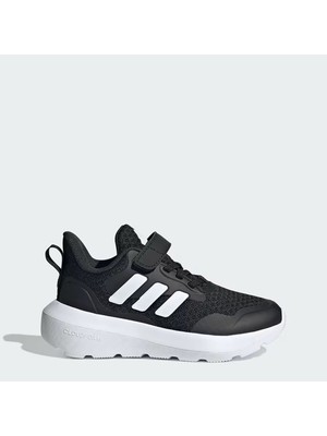 adidas Fortarun 3.0 Cloudfoam (PS) Çocuk Spor Ayakkabı Siyah Nefes Alabilir Yapı ile Koşu ve Yürüyüş İçin İdeal