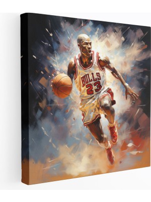 Painted Anarchy Michael Jordan Kanvas Tablo