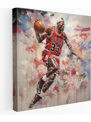Painted Anarchy Michael Jordan Duvar Dekorasyonu