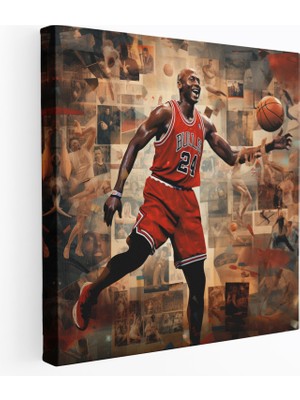 Painted Anarchy Michael Jordan Kanvas Tablo