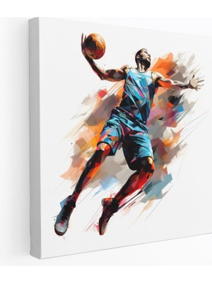 Painted Anarchy Michael Jordan Kanvas Tablo