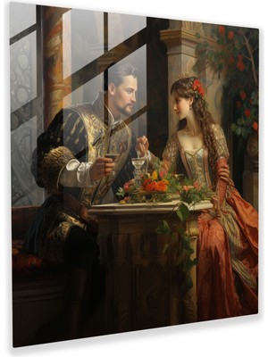 Painted Anarchy Rönesans Cam Baskı