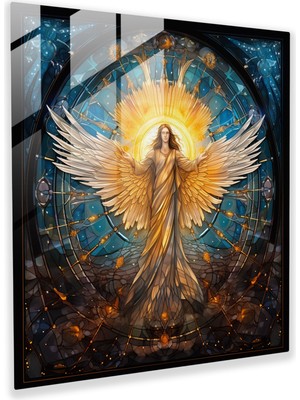 Painted Anarchy Rönesans Göksel Cam Baskı