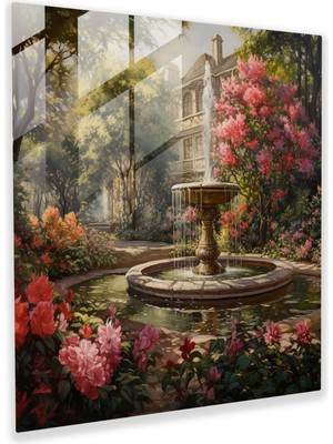 Painted Anarchy Rönesans Bahçesi Cam Baskı