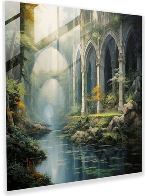 Painted Anarchy Yüzüklerin Efendisi Cam Baskı