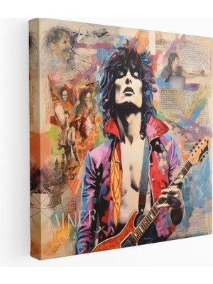 Painted Anarchy Rolling Stones Kanvas Tablo