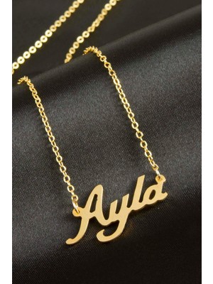 Bijuteri Net Ayla Isimli Kolye (Kişiye Özel)