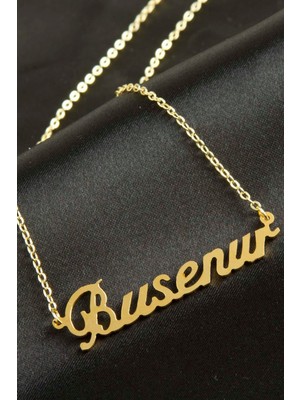 Bijuteri Net Busenur Isimli Kolye (Kişiye Özel)