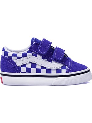 Vans Old Skool V Bebek Günlük Ayakkabı VN0009RCCG41 Mavi