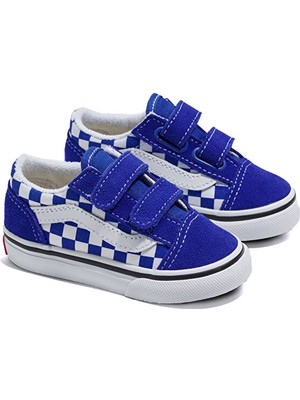 Vans Old Skool V Bebek Günlük Ayakkabı VN0009RCCG41 Mavi