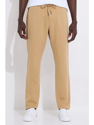 Tommy Hilfiger Harlem Ipli Bel Chino Bej Pantolon