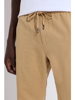 Tommy Hilfiger Harlem Ipli Bel Chino Bej Pantolon