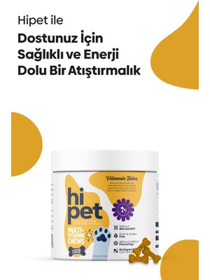 HiPet Multivitamin Çiğnenebilir Tablet
