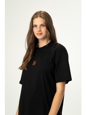 WWF Market Oversize T-Shirt Siyah