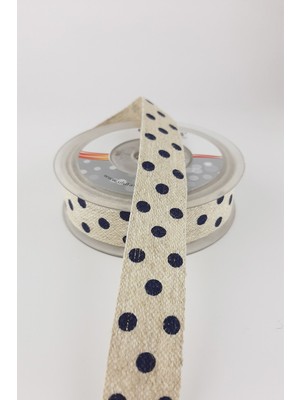 10 mt Baskılı Keten Kurdele