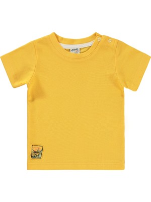Civil Baby Erkek Bebek Tişört 6-18 Ay Hardal