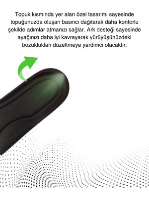 Letoon Letoon Kadın Active Team Memory Foam Metatarsal Tabanlık