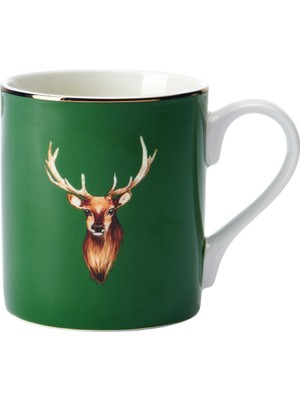 Mikasa Fine China 280ML Düz Taraflı Kupa Geyikli