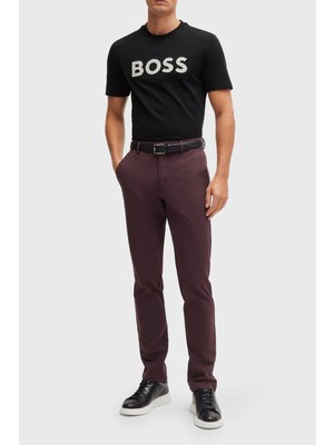 Boss Pamuklu Regular Fit Bisiklet Yaka T Shirt Erkek T Shirt 50521520 002