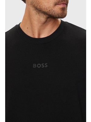 Boss % 100 Pamuklu Oversize Fit T Shirt Erkek T Shirt 50519368 001