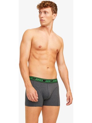 Jack & Jones Jacethan Erkek Çok Renkli Boxer 12260072-DarkGreyMelange