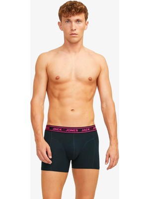 Jack & Jones Jacethan Erkek Çok Renkli Boxer 12260072-DarkGreyMelange