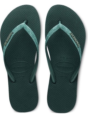 Havaianas Slim Sparkle Iı Kadın Yeşil Terlik