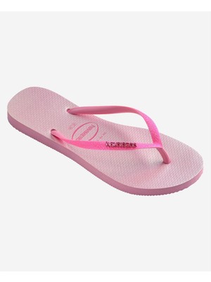 Havaianas Slim Glitter Iridescent Pink Lemonade  Kadın Pembe Terlik