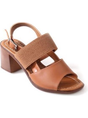 Papuçcity Frzn 02876 6 Cm Kadın Topuklu Sandalet