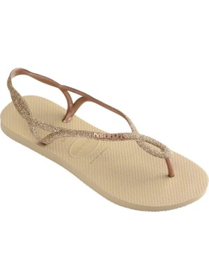 Havaianas Luna Premium Iı Sand Grey  Kadın Gold Terlik