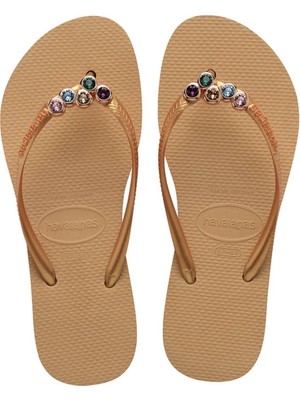 Havaianas Slim Flatform Luxury Golden  Kadın Gold Terlik