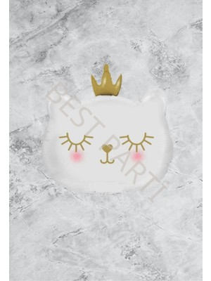 Bal10 Dünyası Kedi Folyo Balon Siyah 70 cm