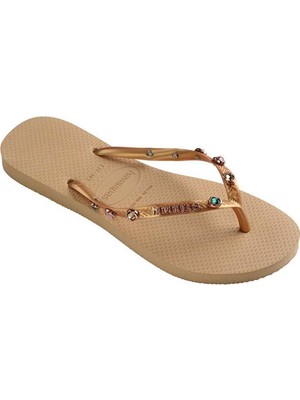 Havaianas Slim Luxury Golden  Kadın Gold Terlik