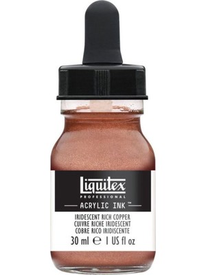 Liquitex Akrilik Mürekkep 30 ml Iridescent Rich Copper