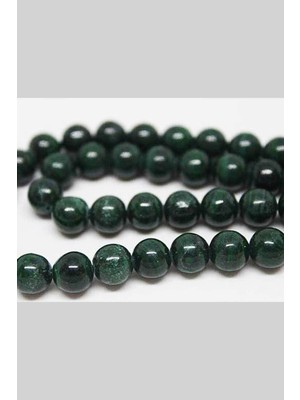 Yaşam Tohumu Çeyrek Dizi (9cm Uzunluğundadır!) Malakit Taşı Royal Quality Çeyrek Dizi 7-8mm