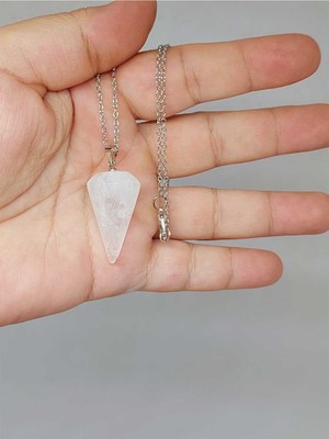 Yaşam Tohumu Kristal Kuvars Taşı Mini Pandül (51658)