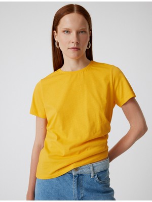 Koton Basic Tişört Kısa Kollu Bisiklet Yaka Pamuklu