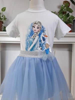 Spteks Elsa T-Shirt ve Tütü Etek Takımı