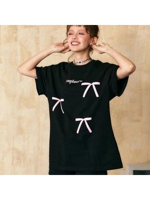RBG Store Y2K Kurdela Baskılı Oversize  T-Shirt 2xl