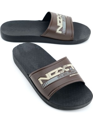 Gezer Yazlık Erkek Suni Deri Rahat Taban Günlük Terlik