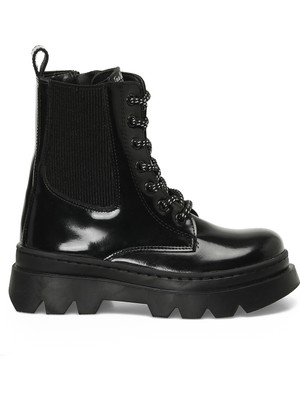 Polaris Torcıa 4Pr Siyah Kız Çocuk Sneaker Bot