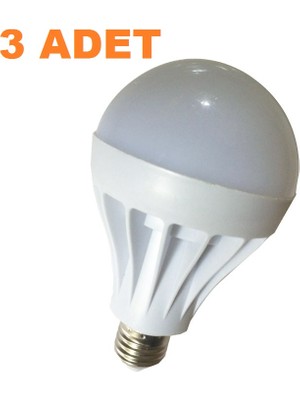 Zuamor Store 9W Enerji Tasarruflu LED Ampul ( 3 Adet )