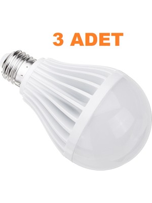 Zuamor Store 9W Enerji Tasarruflu LED Ampul ( 3 Adet )