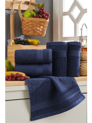 Tabea Home Rei 5'Li  Havlu Seti 35x35 Cm | Eksta Yumuşak, Yüksek Emicilik |